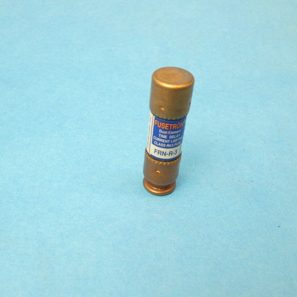 Bussmann FRN-R-3 Time-delay Fuse Class RK5 3 Amps 250 VAC/125 VDC - $2.49