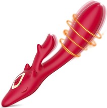 G Spot Vibrator,Sex Toys for G Spot Stimulation 10 Powerful Vibrating Mode (Red) - £14.65 GBP