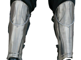 Médiévale Romain Jambe Protection Wearable Métal Armor Greaves Reenactment - £45.67 GBP