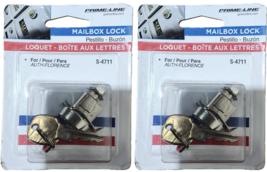 5-Pin Counter Clockwise Mailbox Lock Steel Nickel Prime-Line S 4711 (2-P... - $21.77