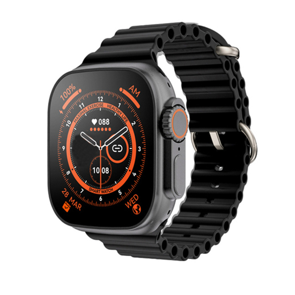 Source T800 Ultra Smart Watch Bluetooth Call Heart Rate Wireless Charging Smartw