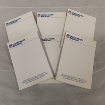 Union Pacific Notepads 6 New Pads 4&quot; x 6&quot; - $18.95