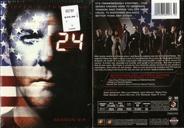 24 SEASON SIX COLLECTOR&#39;S EDITION 7 DISCS DVD 20TH CENTURY FOX VIDEO NEW - $14.95