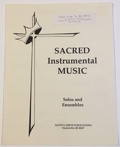 Sacred Instrumental Sheet Music ~ Take Time to be Holy ~ David E Smith Trombone - £7.19 GBP