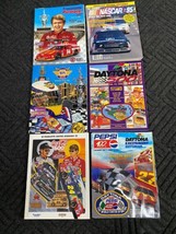 Lot of 5 Nascar Programs and 1 Official Nascar Magazine All from 1995 - £14.73 GBP