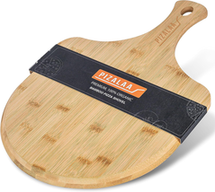 Bamboo Pizza Peel 12&quot; Inch - Pizza Paddle for Easy Storage, Pizza Oven A... - $21.25