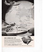 Grumman Aircraft Company vintage Print Ad 1957  - $9.31 CAD