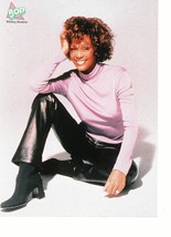 Whitney Houston Melissa Joan Hart teen magazine pinup clipping Bop 90&#39;s - £3.93 GBP