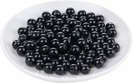 Weebee 200Pcs Glass Pearl Beads Loose Spacer Round Czech, Jet Black/ 4mm - £8.61 GBP