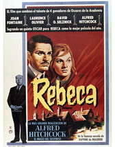 Alfred Hitchcock Laurence Olivier Joan Fontaine Rebecca 16x20 Canvas - £55.81 GBP