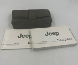 2008 Jeep Compass Owners Manual Handbook Set with Case OEM K01B05053 - £28.66 GBP