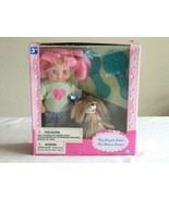 Cititoy Doll Pink Hair ~8&quot; Sheep + Dog or Mop Dog Puppy Brush Comb My Sw... - $320.79 MXN