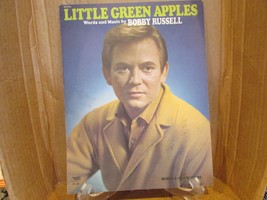 Little Green Apples Bobby Russell 1968 Sheet Music RUSSELL-CASON Music - £3.85 GBP