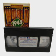 1944 World Series VHS St Louis Cardinals VS St Louis Browns MLB Baseball... - £8.15 GBP