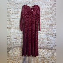 Soft Surroundings Santiago Embossed Velvet Dress Size Small NWT - £42.71 GBP