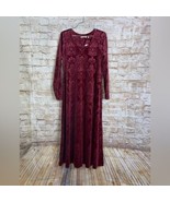 Soft Surroundings Santiago Embossed Velvet Dress Size Small NWT - £43.47 GBP