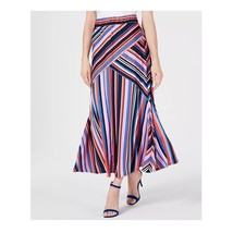 NY Collection Womens Plus 1X Multicolor Striped Maxi Skirt RETAG DH18 - $503.51 MXN
