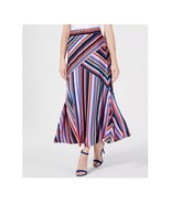 NY Collection Womens Plus 1X Multicolor Striped Maxi Skirt RETAG DH18 - $36.28 CAD