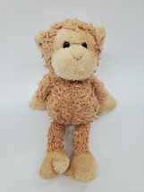 Gund Tan Monkey Curly Hair 10&quot; Plush Stuffed Lovey Toy Floppy Sample Rar... - $14.99