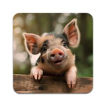 4 PCS Animal Pig Coasters - £19.59 GBP