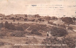 Tunbridge Wells Kent Uk Mount Ephraim From The Common Postcard 1918 - £8.81 GBP