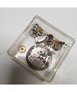 Vintage 60's Semca Men's Watch Movement Gear Spring Crown PARTS LOT 17J ... - $37.99