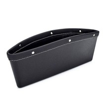1 PCS  Black Car Seat Gap Catcher Filler Storage Box Pocket Organizer Holder - £9.03 GBP