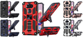 Tempered Glass / Tactical Stand Cover Phone Case For LG K31 Rebel L355DL - £6.59 GBP+