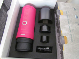 Outin Nano Pink Portable Espresso Machine Camping Outdoor Car - Open Box - $2,054.09 MXN