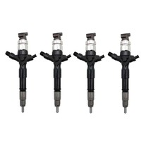 4Pcs 295900-0200 Fuel Injector For Toyota Diesel Engine 1KD-FTV D-4D 23670-30440 - $853.04