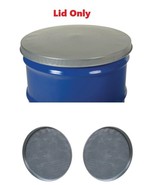 55 Gallon Drum Cover Closed Head Galvanized Steel Drums Burn Barrel Top ... - $39.76