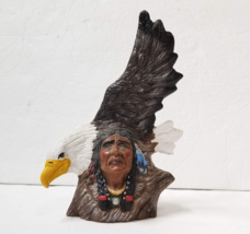 Bald Eagle Native American Figurine Tree Spirit United States National Symbol - £8.79 GBP
