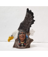 Bald Eagle Native American Figurine Tree Spirit United States National S... - £8.81 GBP