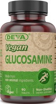 Deva Vegan Vitamins Glucosamine Tablets, 90-Count Bottle - £19.17 GBP