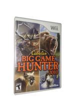 Cabela&#39;s Big Game Hunter 2010 (Nintendo Wii, 2009) Complete tested - $9.89