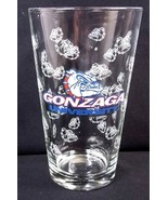 Gonzaga University Pint Beer Glass white bulldogs all over decals small ... - £6.10 GBP