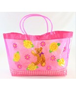 HOLLY&#39;S BEAR VINYL TOTE BAG - $364.28 MXN