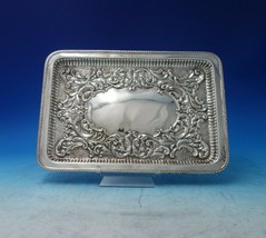 Joseph Gloster English Victorian Sterling Silver Tray Rectangular Chased #6289 - £466.11 GBP