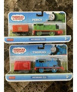 Thomas &amp; Friends Track-master Thomas And Percy Motorized Model Train Lot... - £27.08 GBP