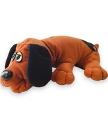 Vintage 1985 Tonka Pound Puppy Plush 17.5&quot; Reddish Brown/Black Spots Hea... - $27.73 CAD