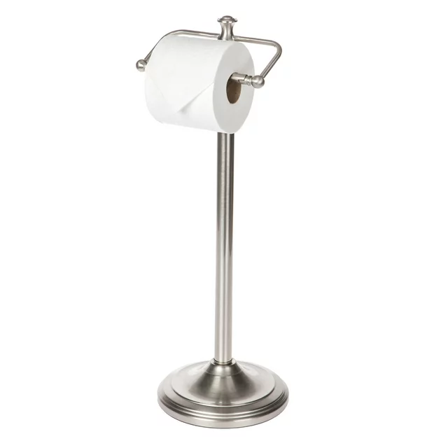 Better Homes &amp; Gardens Free-Standing Toilet Paper Roll Holder - Satin Ni... - £47.03 GBP