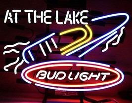 New Bud Light Party At The Lake Neon sign 24&quot;X20&quot; - £201.06 GBP