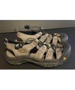 Keen Size 7 Mens Water Shoes Brown Leather Sandals Hiking Slip-On - $34.62