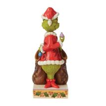 Jim Shore Grinch Figurine 8.25" High Two-Sided Naughty Nice Grinch Collection image 3
