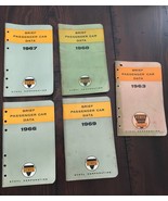 Brief Passenger Car Data 1960&#39;s Ethyl Corporation (lot of 5) Booklet Vin... - $708.92 MXN