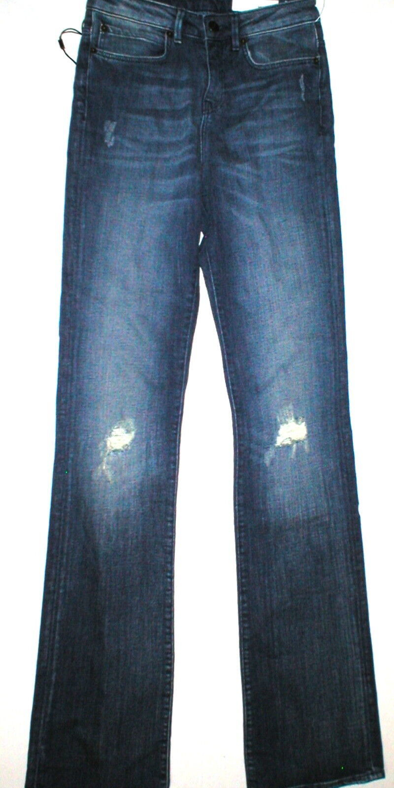 Primary image for New Womens Designer Sass & Bide Jeans NWT High Rise Flare 24 Distressed Tall 