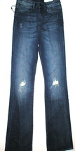 New Womens Designer Sass &amp; Bide Jeans NWT High Rise Flare 24 Distressed ... - £166.17 GBP