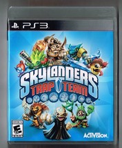 Skylanders Trap Team PS3 Game PlayStation 3 Disc &amp; Case No manual - £11.70 GBP