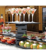 BUFFET RISERS BUFFET DISPLAY DECOR BAR TRAY RISERS HEAVY DUTY CATERING R... - $989.01