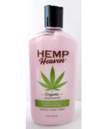 Strawberry Hibiscus Lotion Organic Hemp Seed Oil HEMP HEAVEN 12 oz - £7.81 GBP